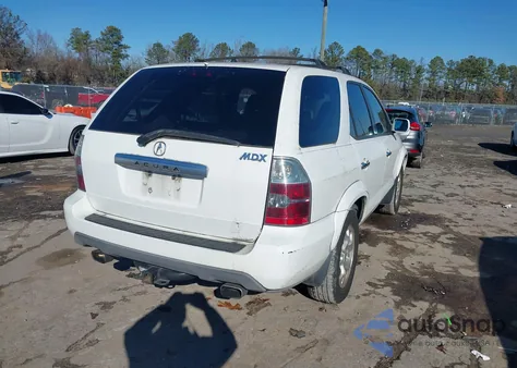 2004 Acura Mdx from USA, damaged, VIN 2HNYD18264H503501